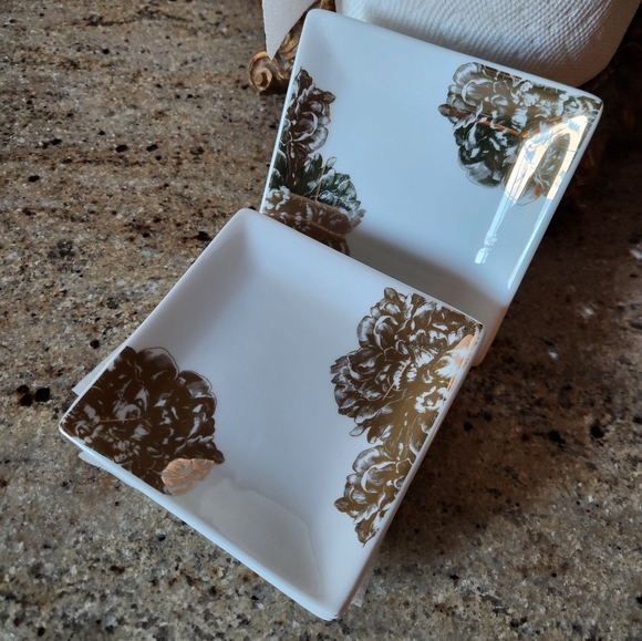 4x🆕️Nicole Miller- Cocktail Plates - Picture 2 of 9